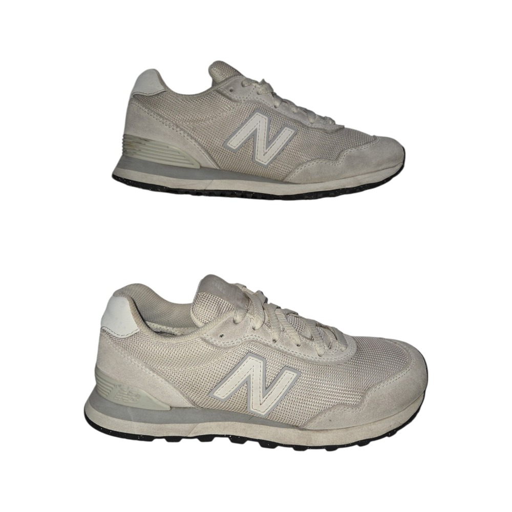 New Balance 515 Womens Sneakers Light Grey Suede Mesh‎ WL515WNY Size 7